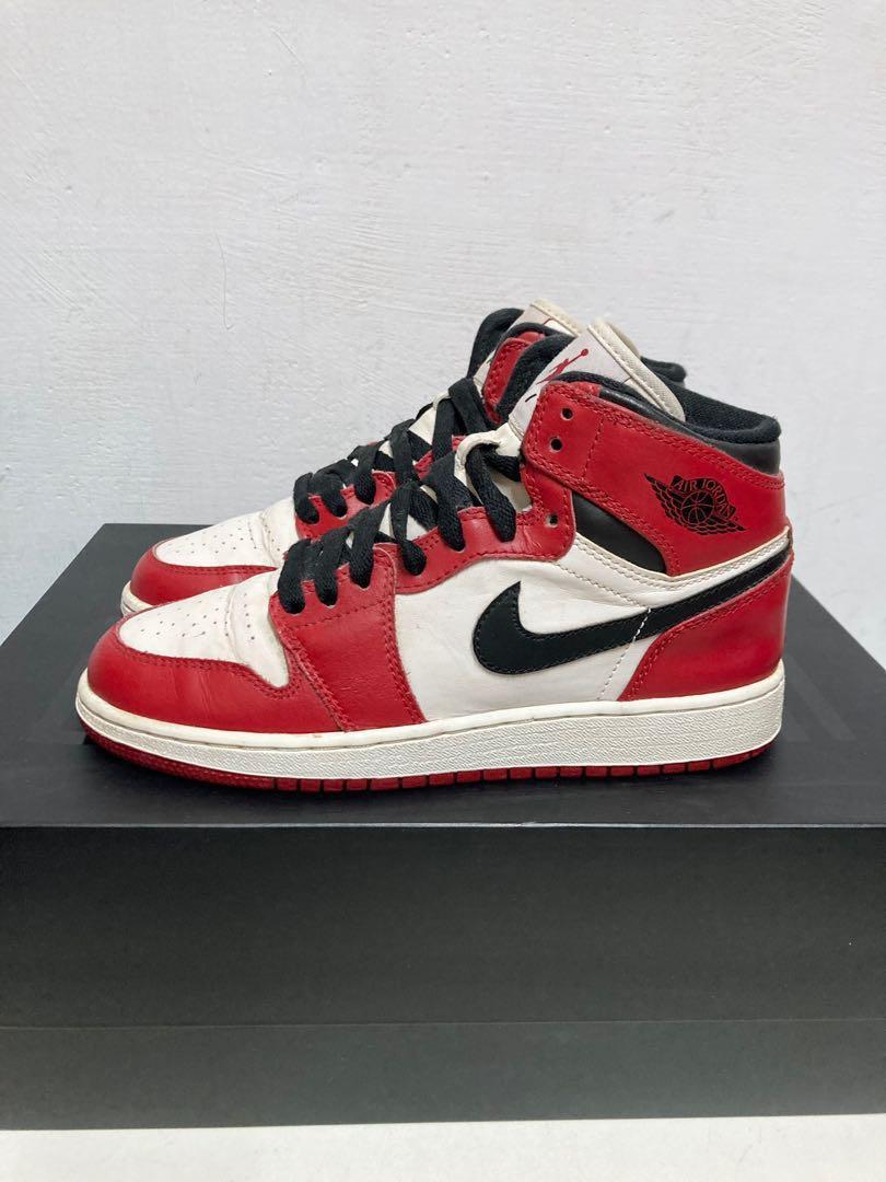 お取扱店【美品】NIKE AIR JORDAN 1 RETRO CHICAGO GS prolink.es