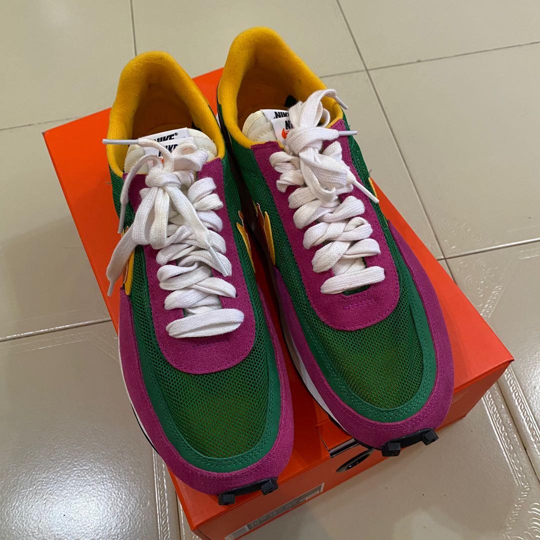 Sacai nike waffle pine green hotsell