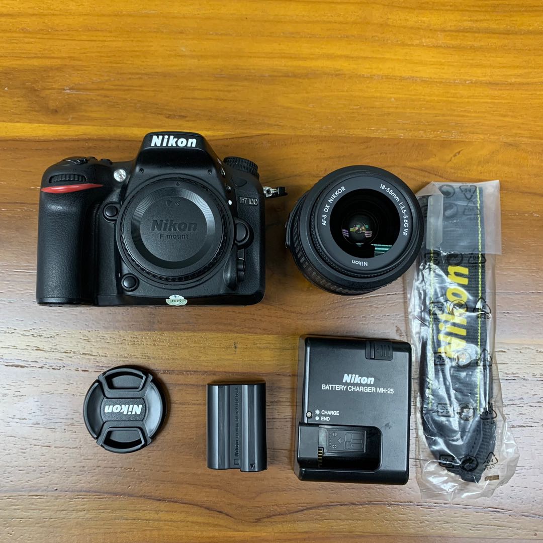 Nikon D7100 (Body + Lens /相機機身+鏡頭) SHUTTER 快門76XX, 相機