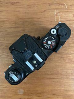 Nikon FM2 Black + Wide Angle Vivitar 24mm F2
