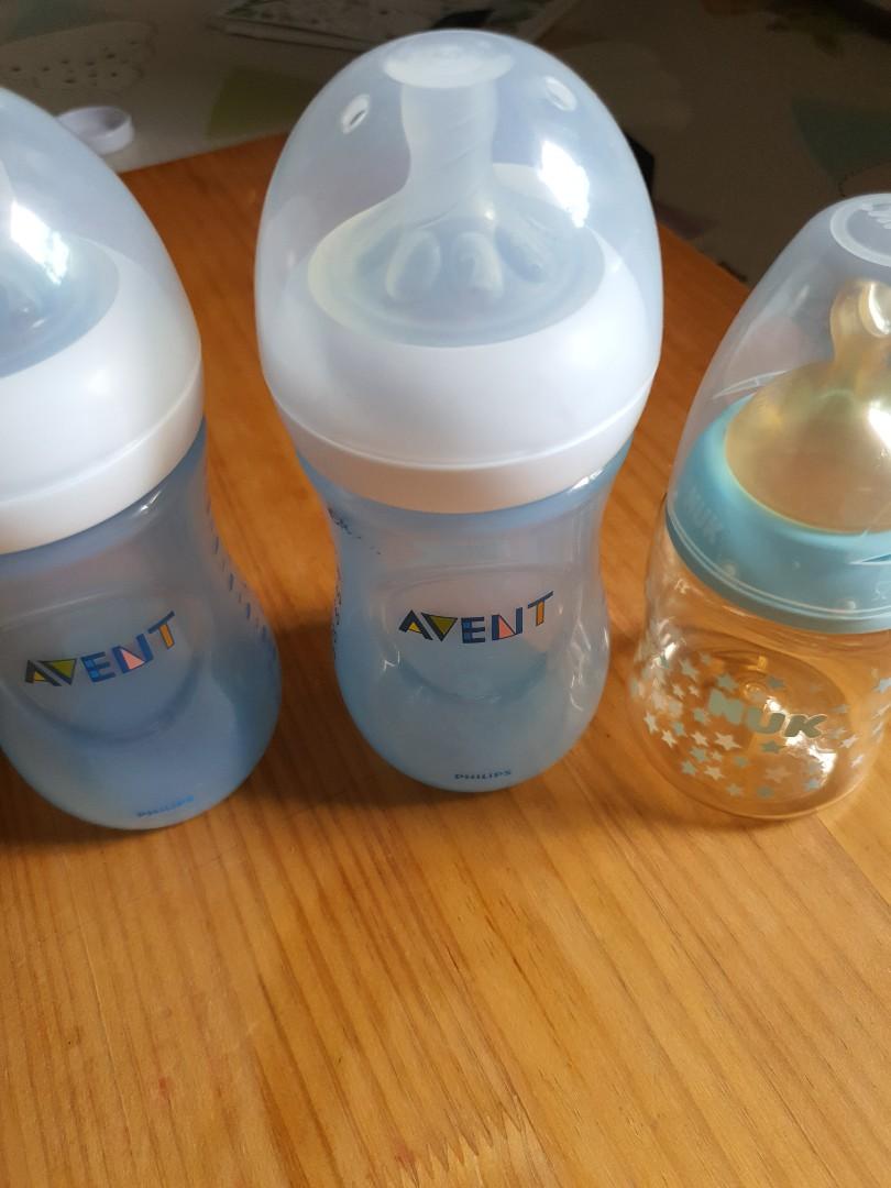 Avent bottles vs nuk shop bottles