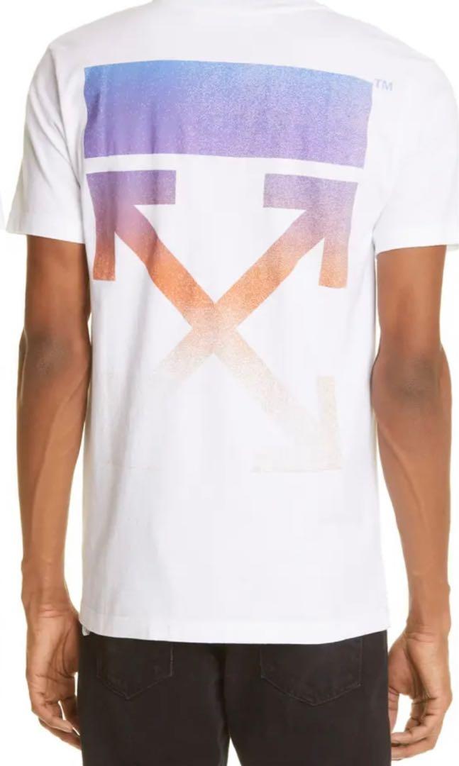 Off white hot sale tee gradient
