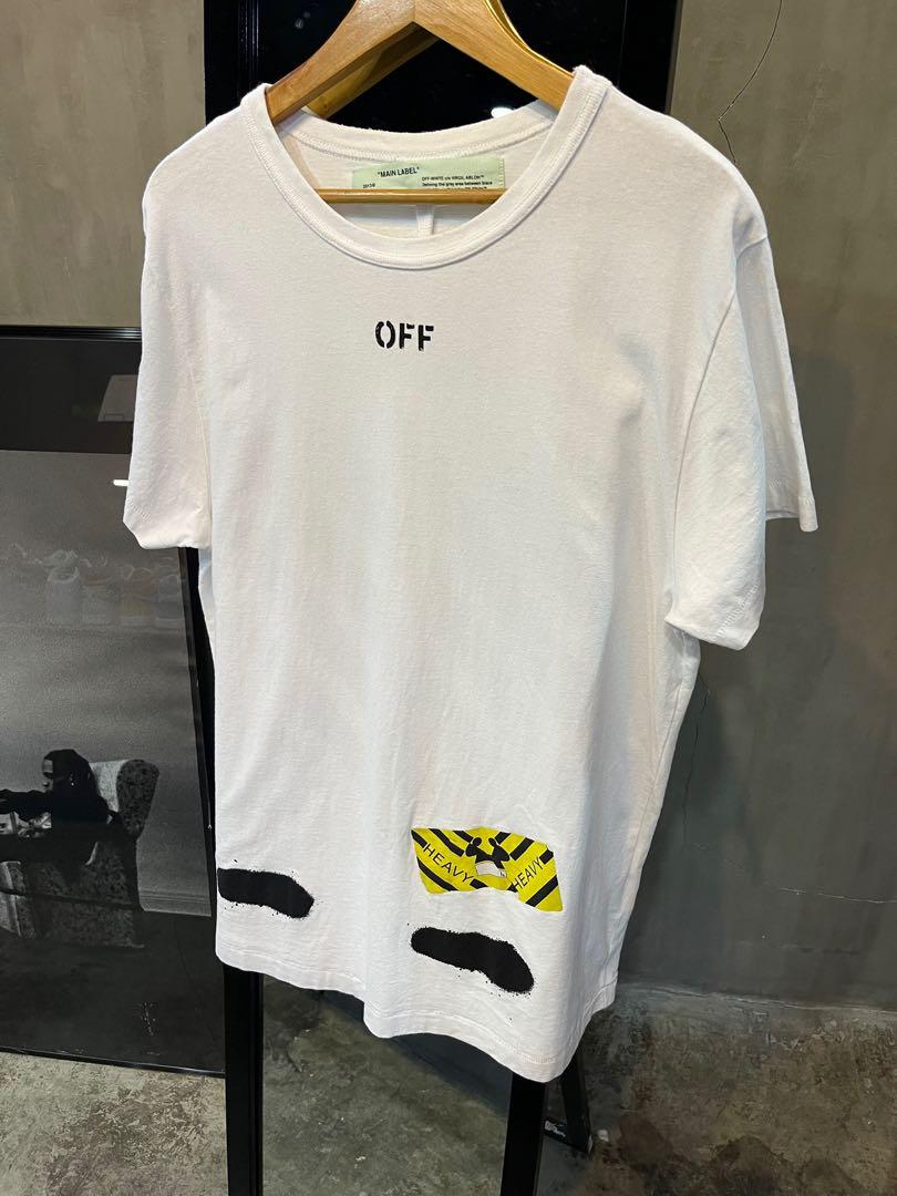 Off white heavy t shirt clearance