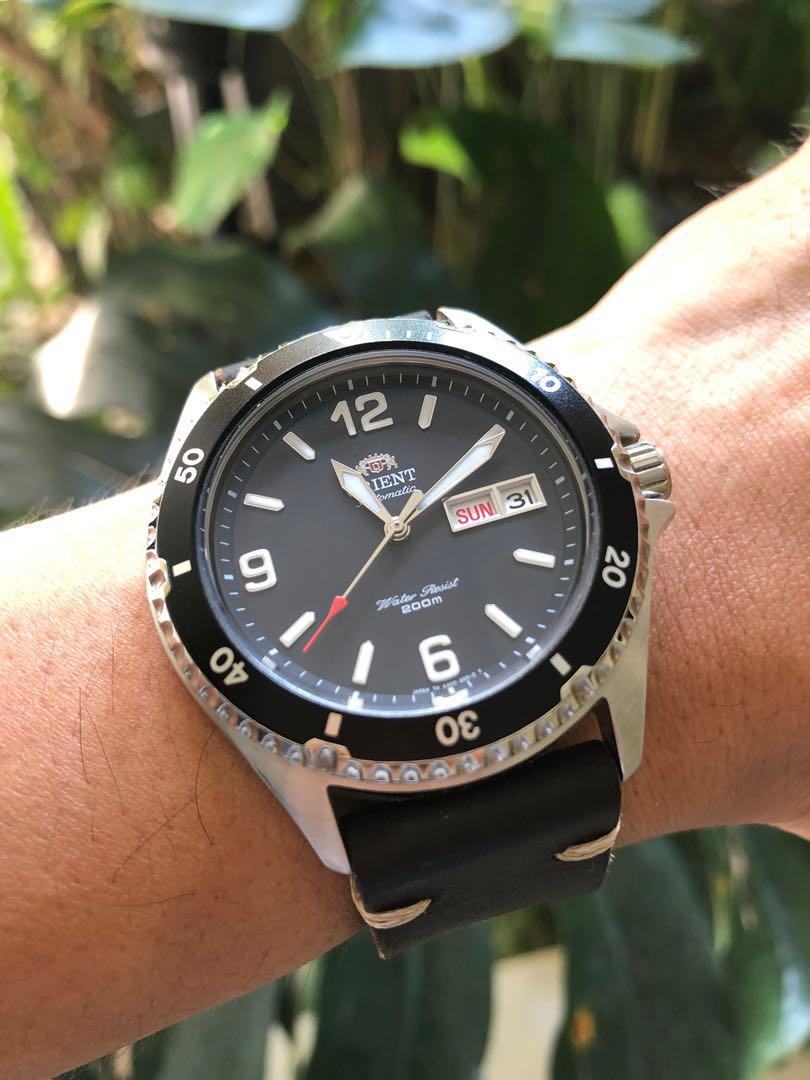 Orient mako 2 best sale black