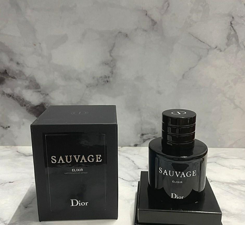 Parfum dior sauvage elixir tutup magnet for men EDP 60ml original