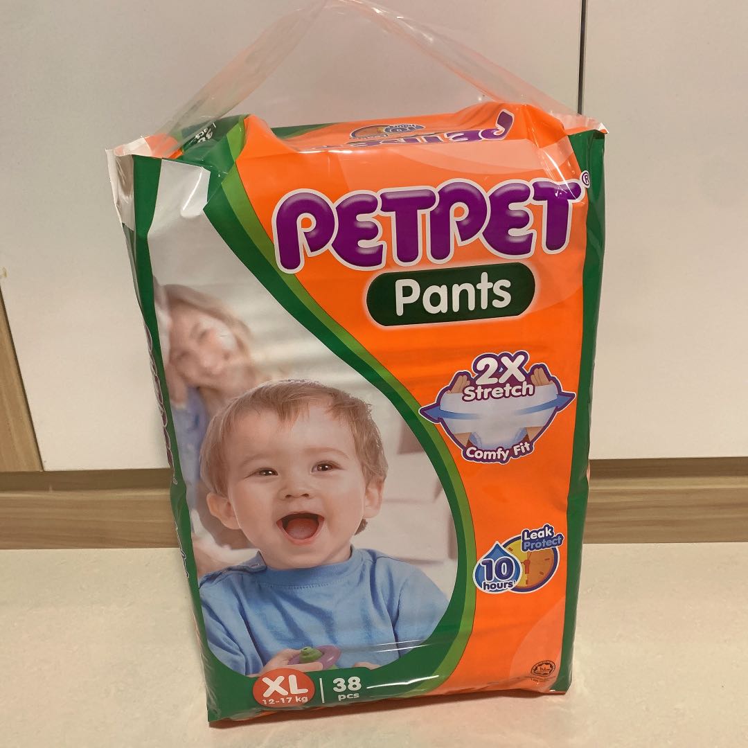 Petpet Pants XL, Babies & Kids, Bathing & Changing, Diapers & Baby ...