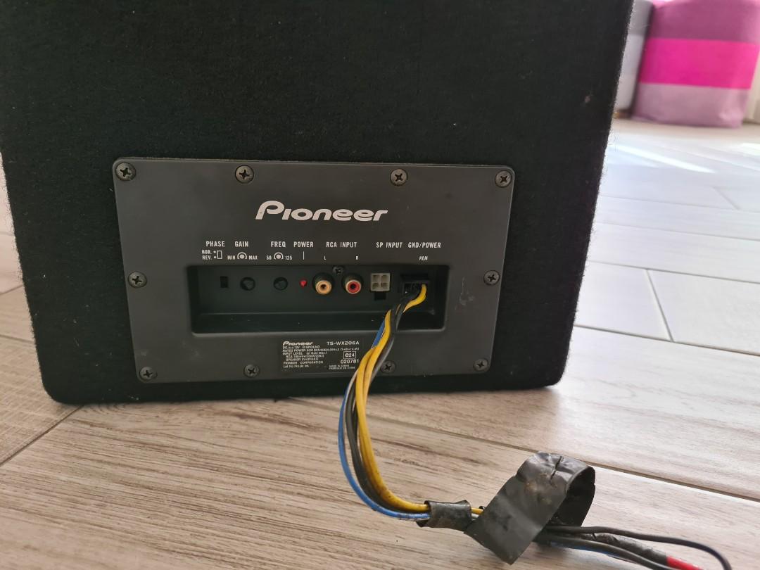 Pioneer Active TS-WX206A, Car Accessories, Accessories on Carousell