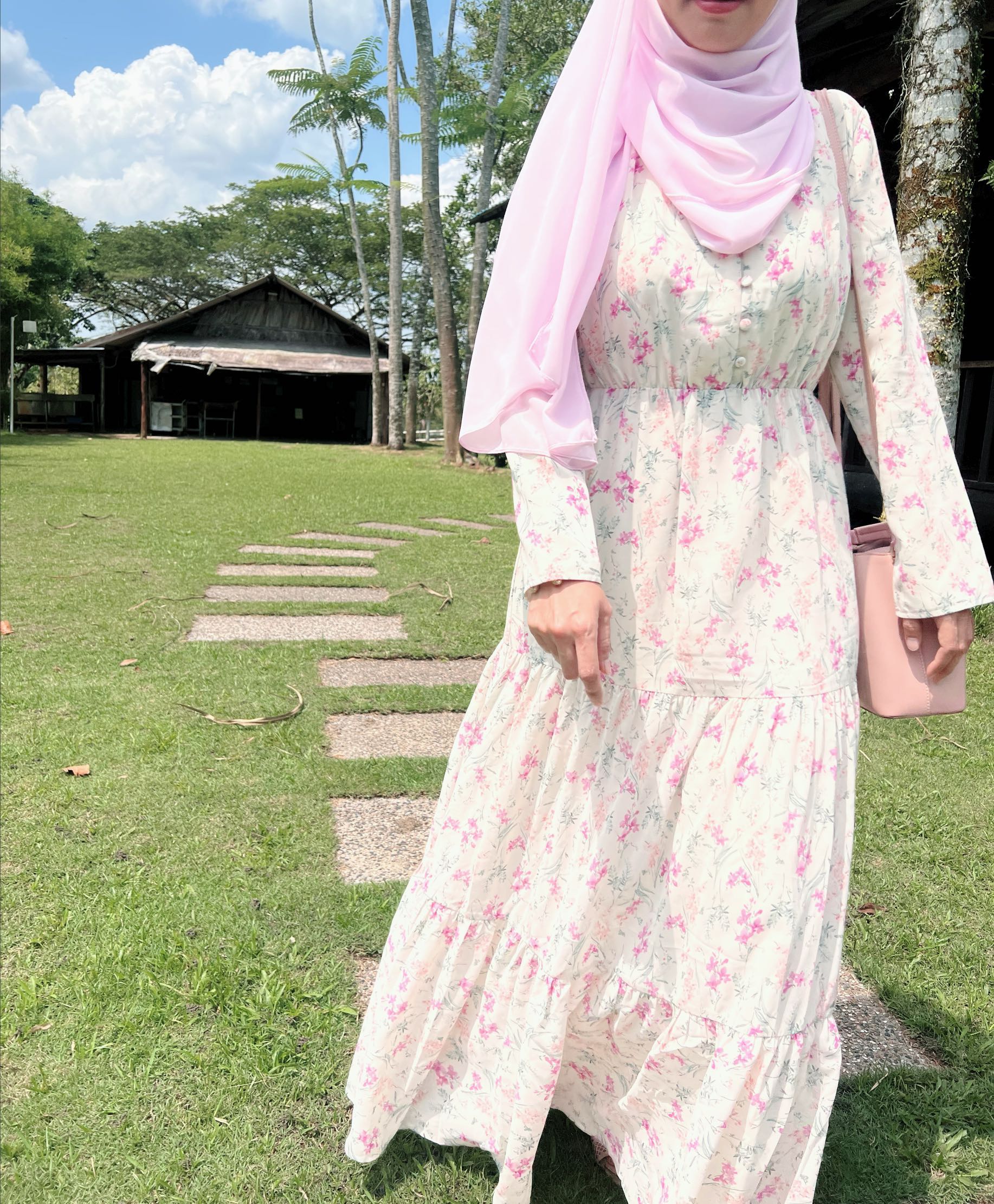 Poplook best sale dress muslimah