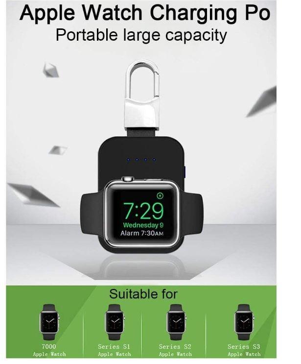 Apple watch portable shop backup battery & charger