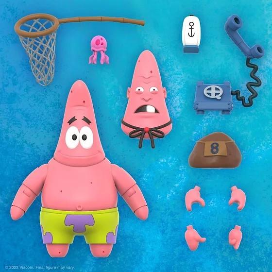 Pre-order] Super7 SpongeBob SquarePants Ultimates! Squidward & Patrick,  Hobbies & Toys, Toys & Games on Carousell