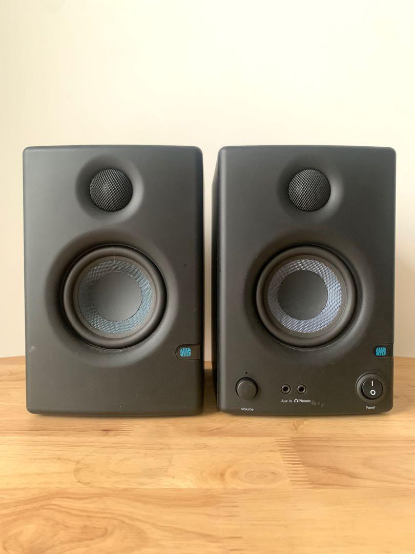 PreSonus Eris E3.5 3.5 inch Powered Studio Monitor with Isolation Pads, Audio, Soundbars