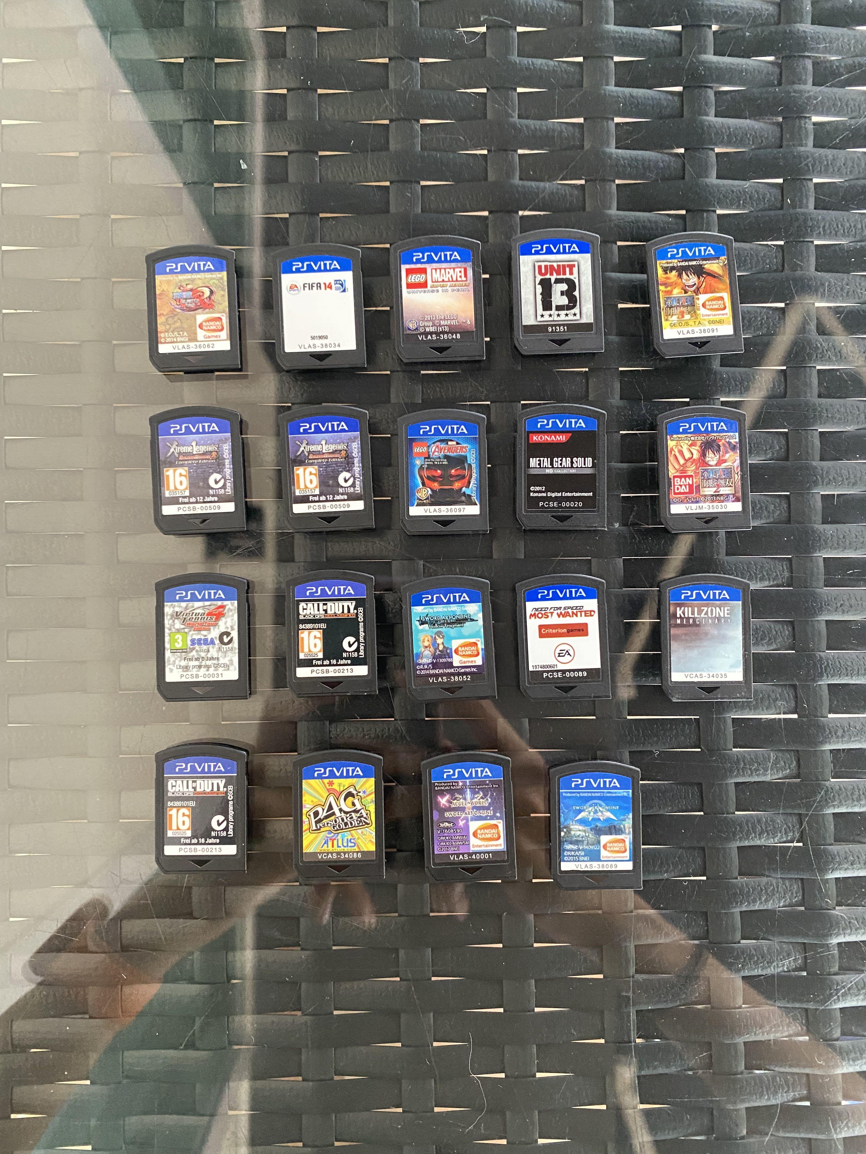 PS Vita game collection, Video Gaming, Video Games, PlayStation on