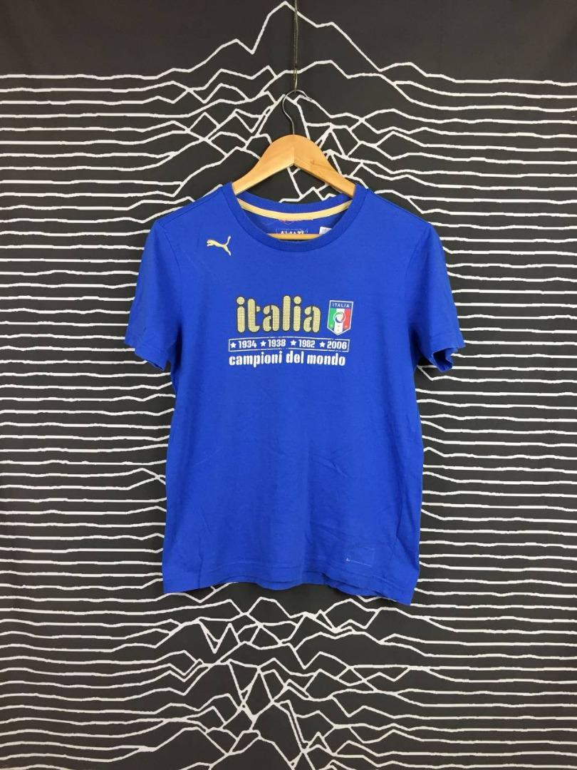 T shirt italia puma hot sale