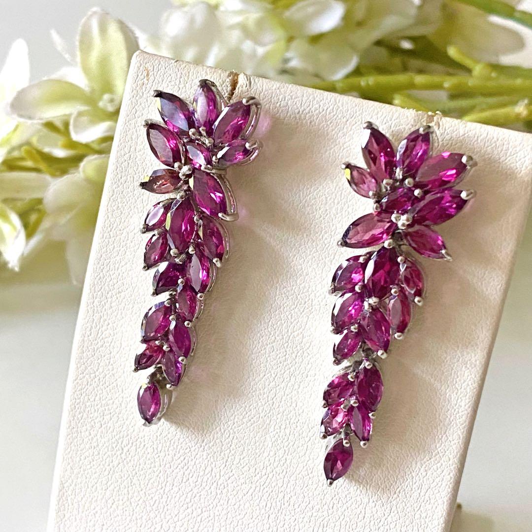 Real garnet clearance earrings