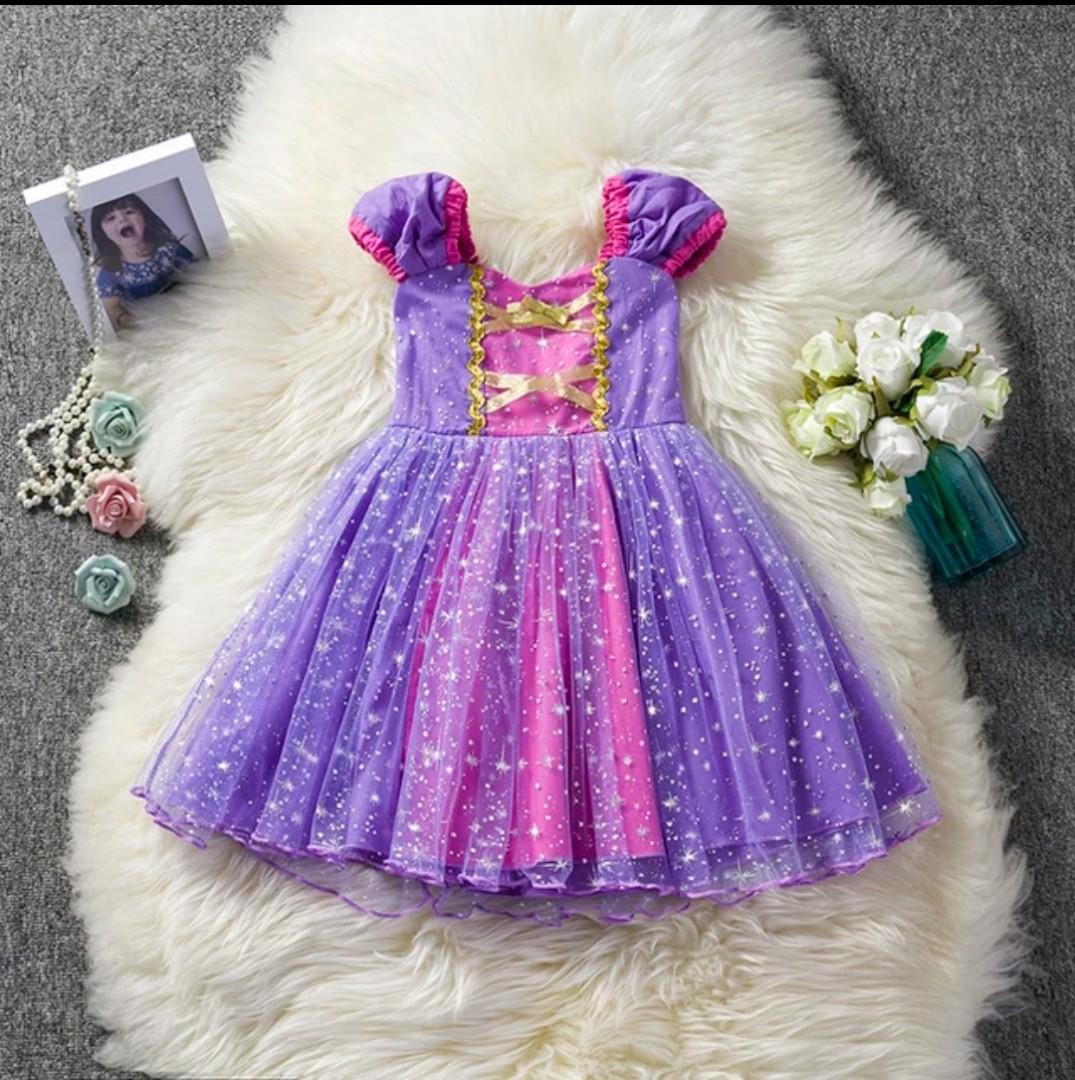 Rapunzel Costume (Category: Babies & Kids Fashion) located in Mandaluyong City. Submitted by SingleMomShopPH (Listing ID 1178767591, Image 1). Description: 💯BrandNew 💯Size 110 5-6y.