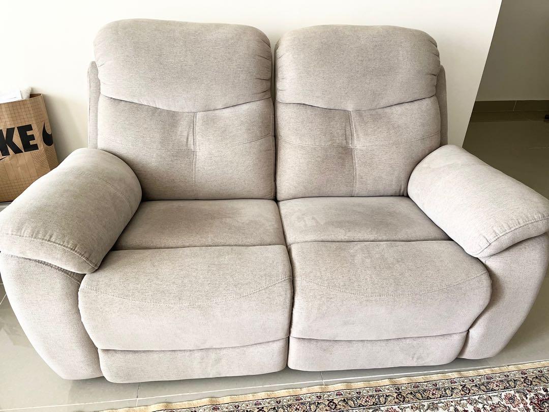 Harveys store recliner sofa