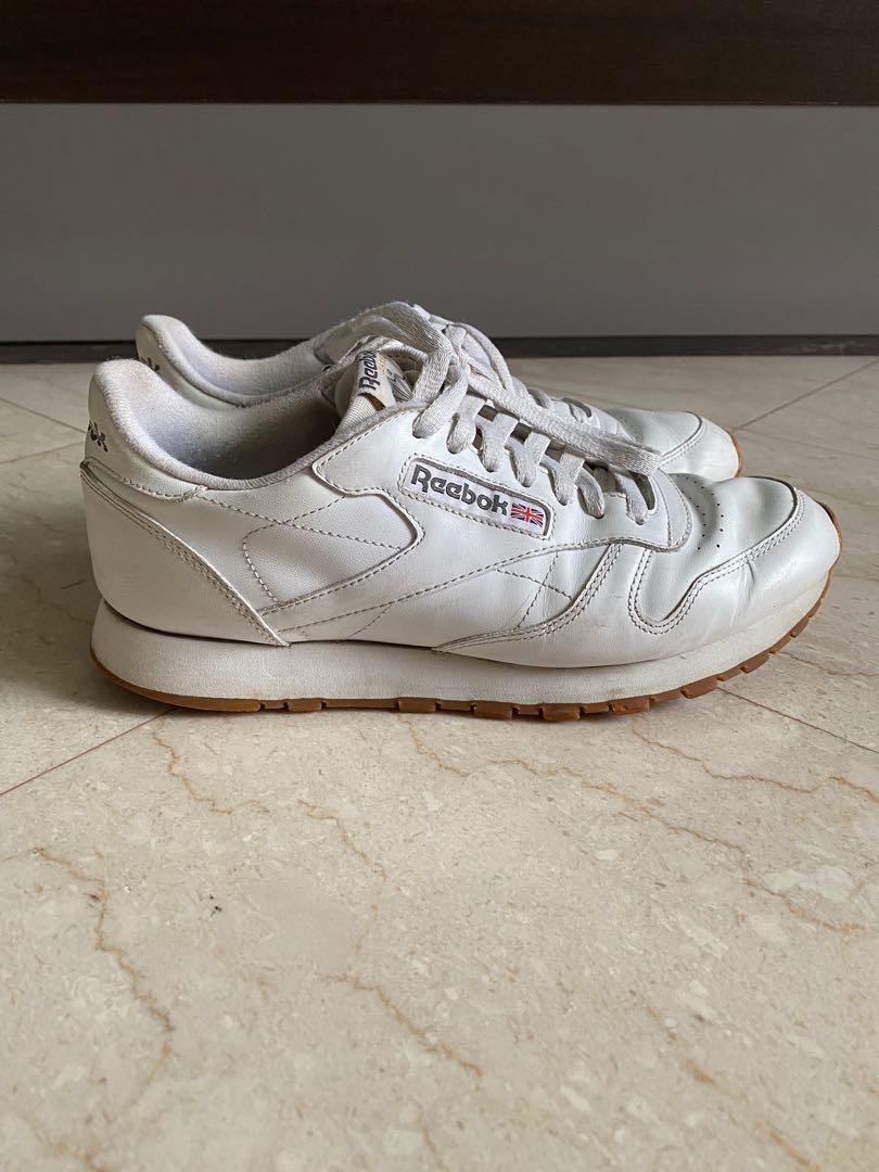 Reebok classic gum sole outlet mens