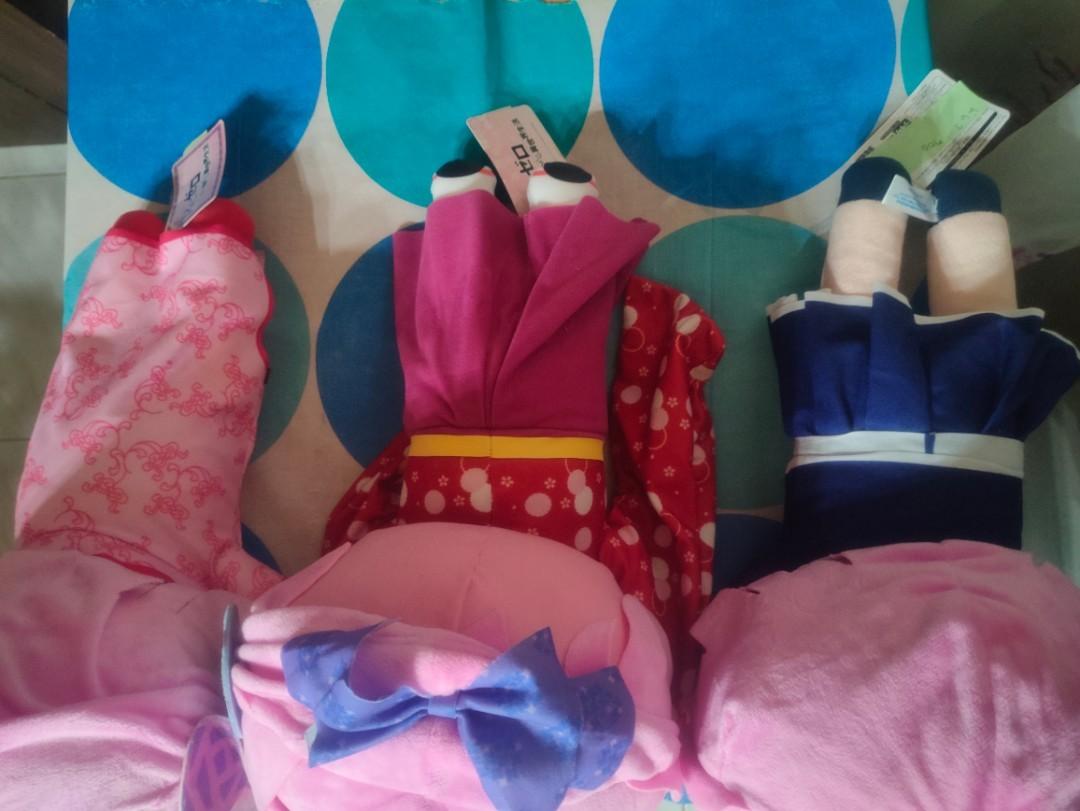 3 pcs Rem and Ram large size Plushies, Hobbies & Toys, Toys & Games on