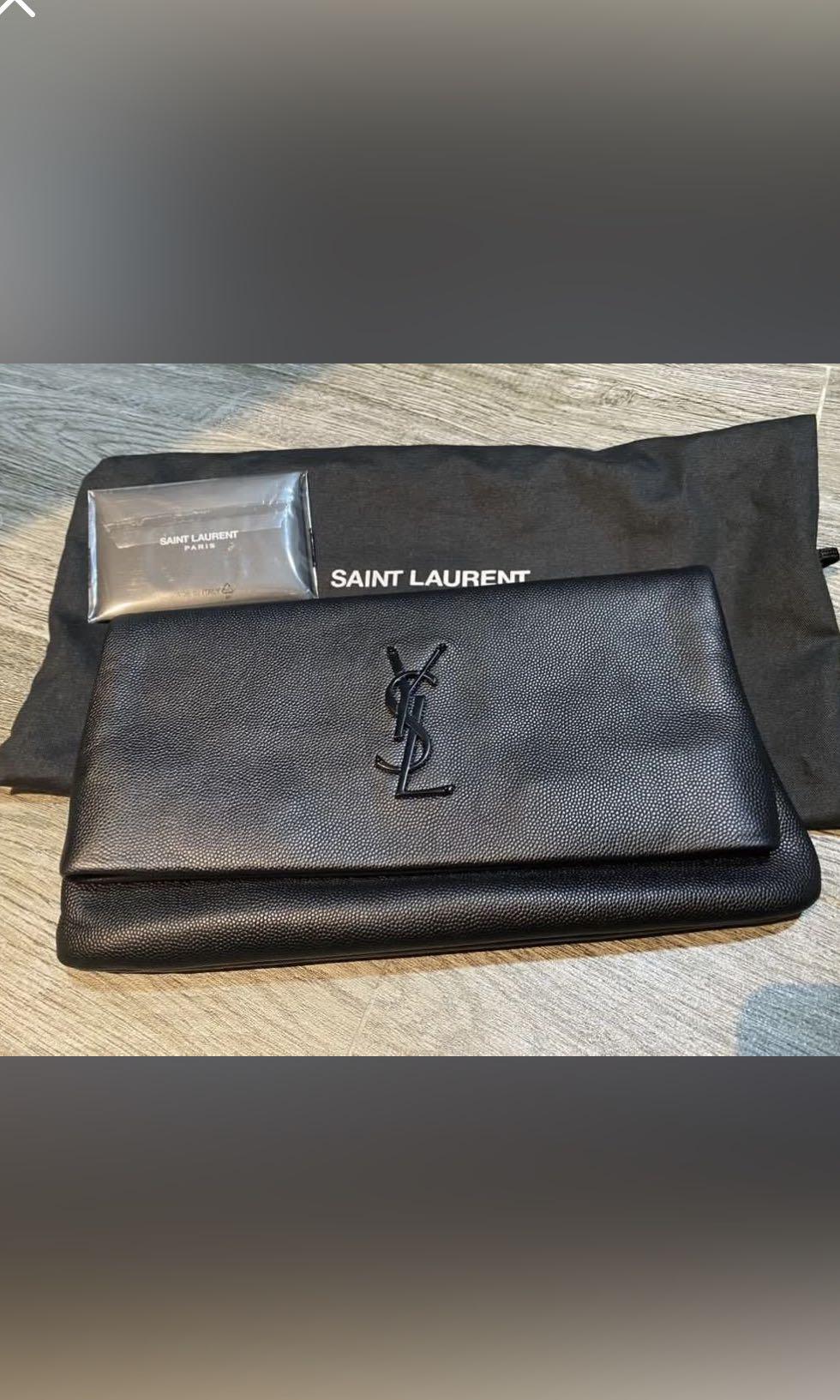 Ysl fold over clutch 2025