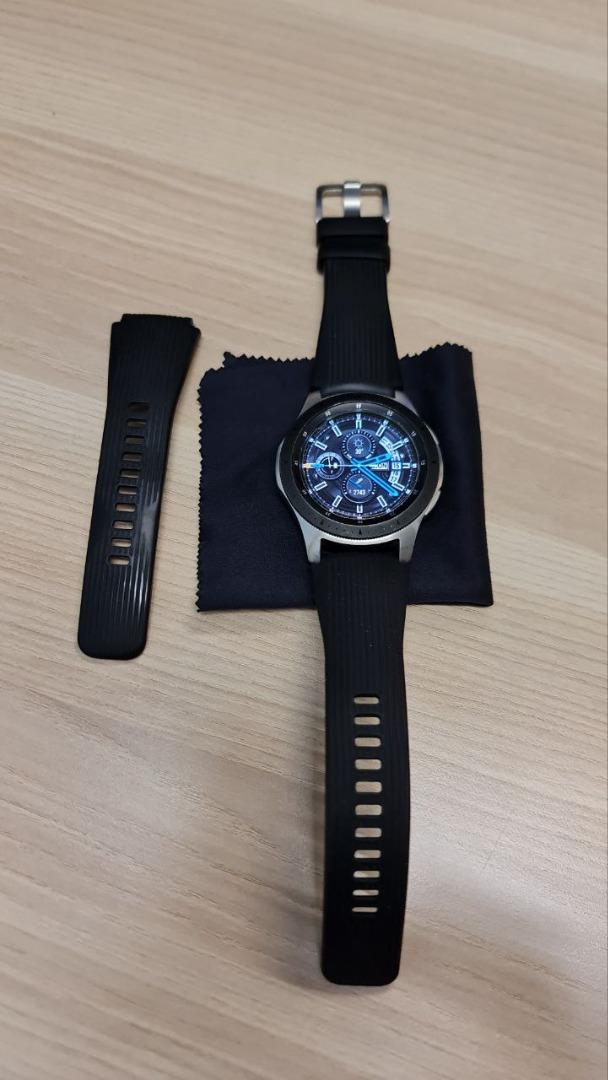 SAMSUNG GALAXY WATCH 46MM SILVER ORI 50m water resistant IP68