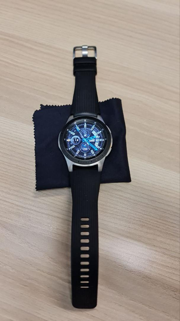 SAMSUNG GALAXY WATCH 46MM SILVER ORI 50m water resistant IP68