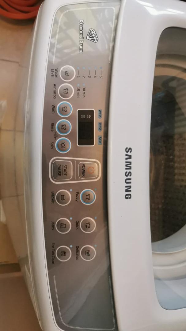 Samsung washing machine top loader, TV & Home Appliances, Washing
