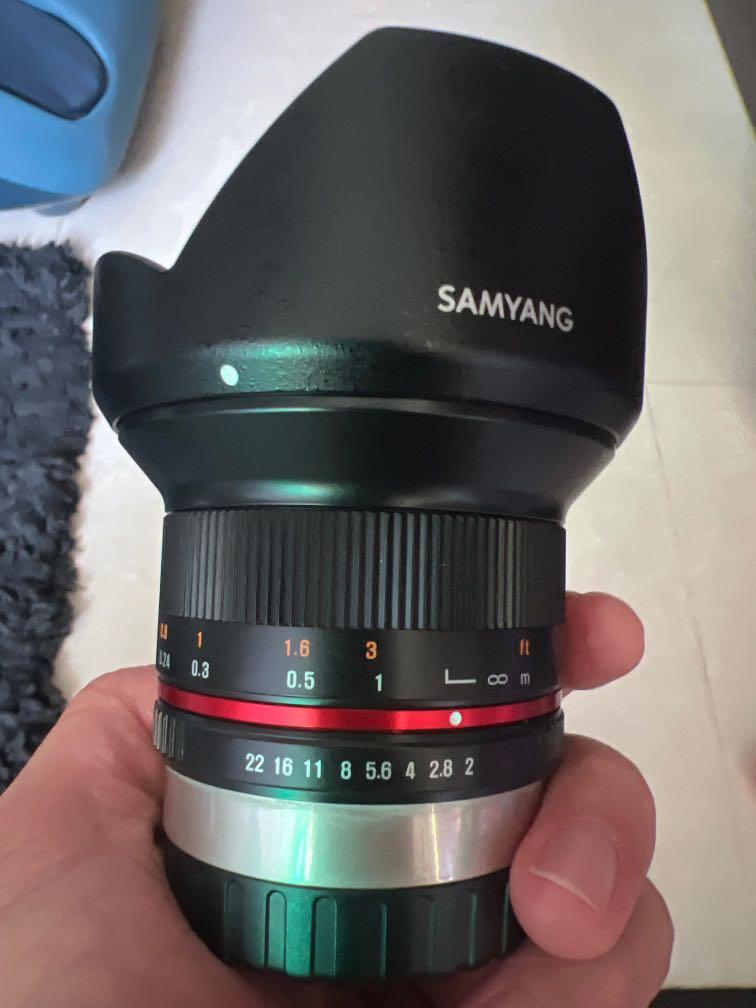 Samyang 12mm f2 X mount for Fuji, Photography, Lens & Kits on Carousell