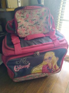 Affordable barbie trolley bag For Sale Carousell Philippines