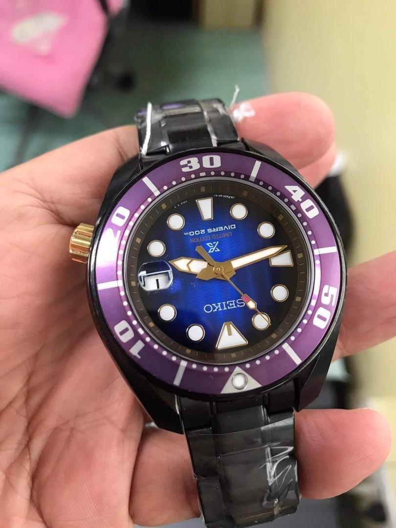 Seiko sumo purple outlet