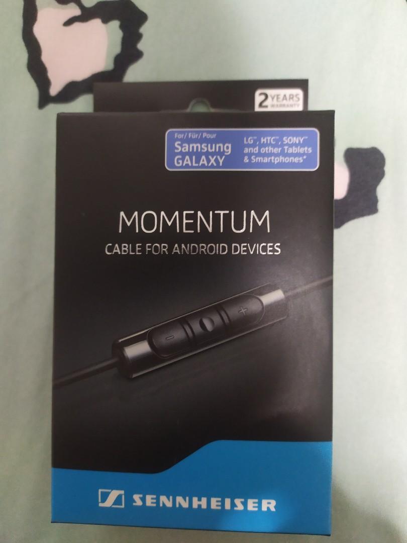 Sennheiser momentum best sale kabel android