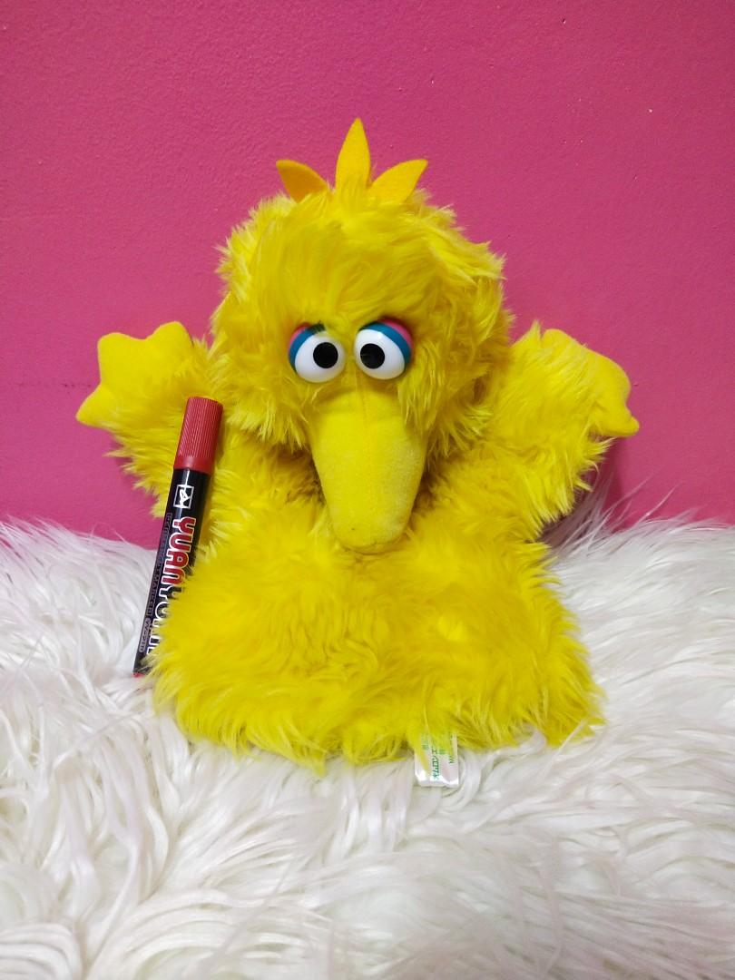 Sesame streets Big Bird hand puppet, Hobbies & Toys, Collectibles
