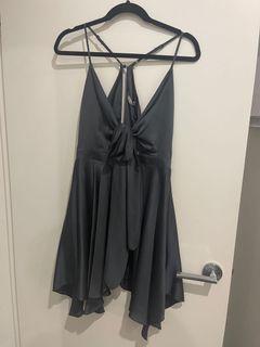 Sheike Charcoal mini dress