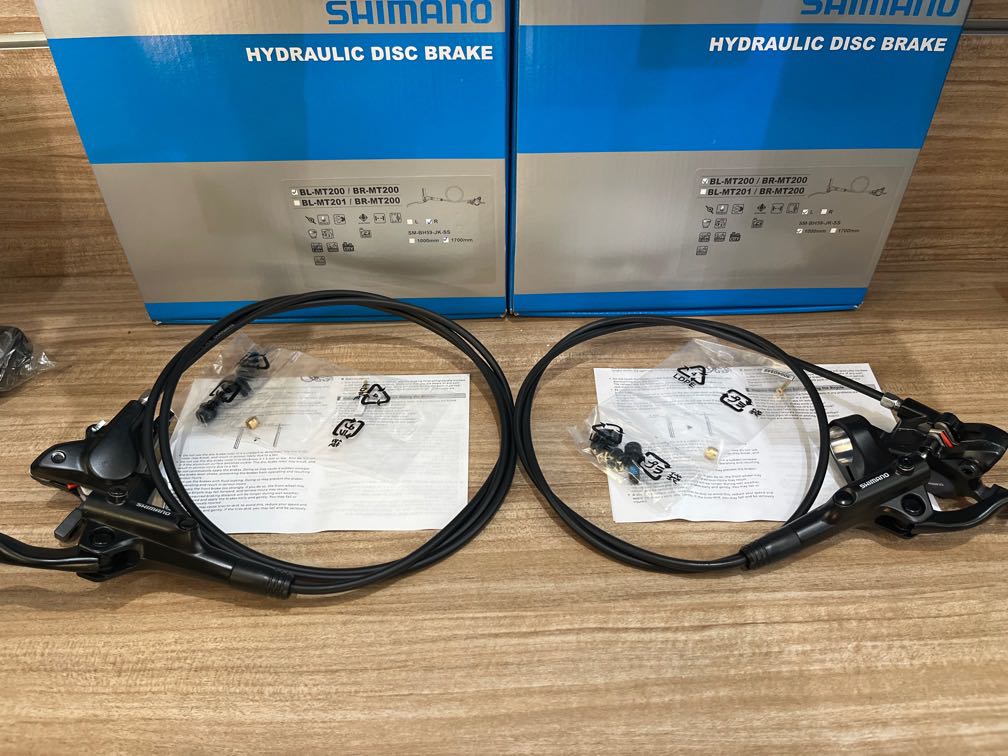 shimano mt400 hydraulic