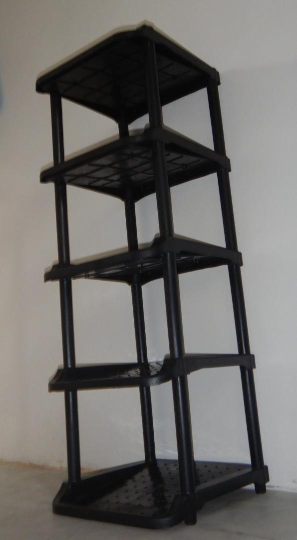 Shoe rack (Category: Shelves, Cabinets & Racks) located in Taguig. Submitted by aip12 (Listing ID 1178696085, Image 2). Description: - 5-layer plastic shoe rack - Collapsible.