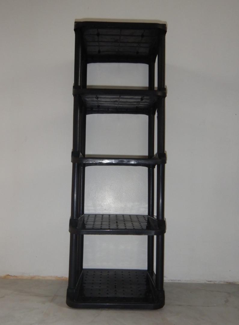 Shoe rack (Category: Shelves, Cabinets & Racks) located in Taguig. Submitted by aip12 (Listing ID 1178696085, Image 1). Description: - 5-layer plastic shoe rack - Collapsible.