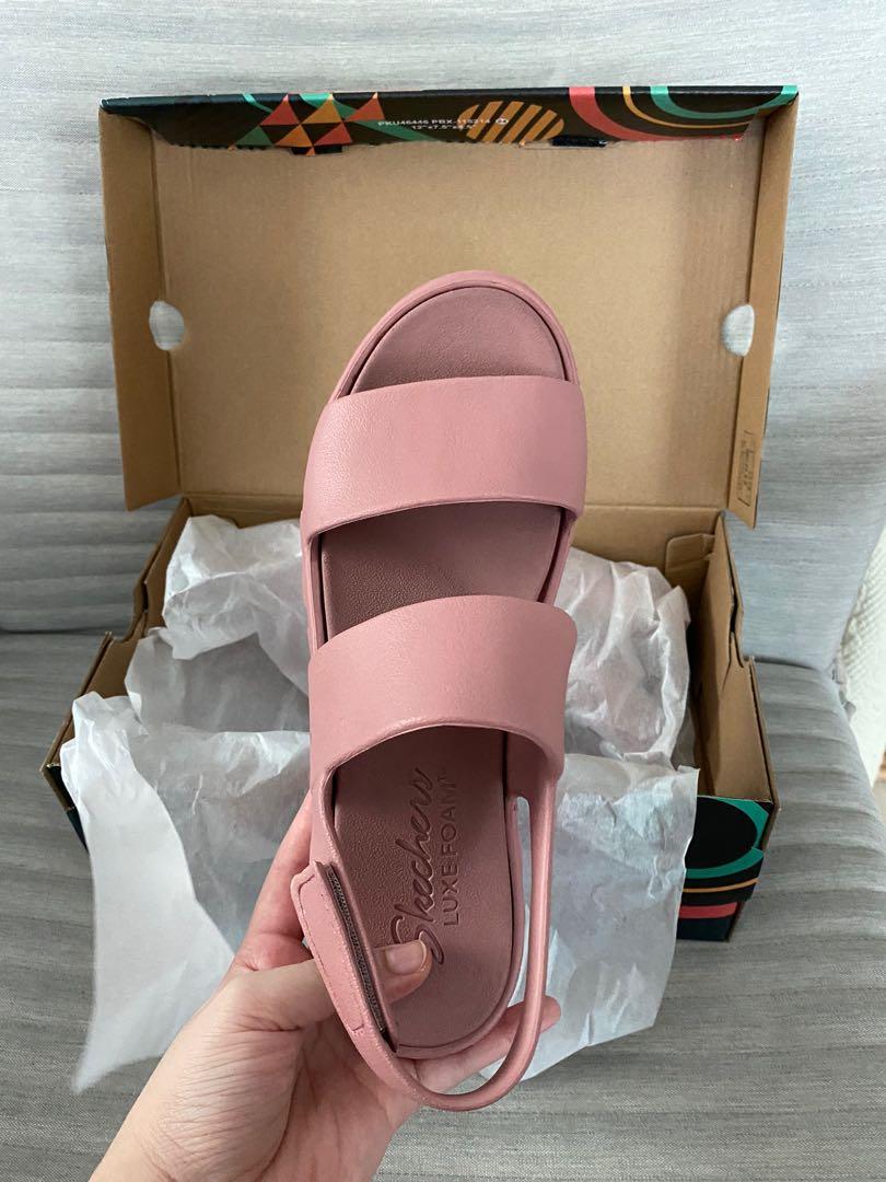 Skechers Women Foamies Footsteps Sandals Women s Fashion