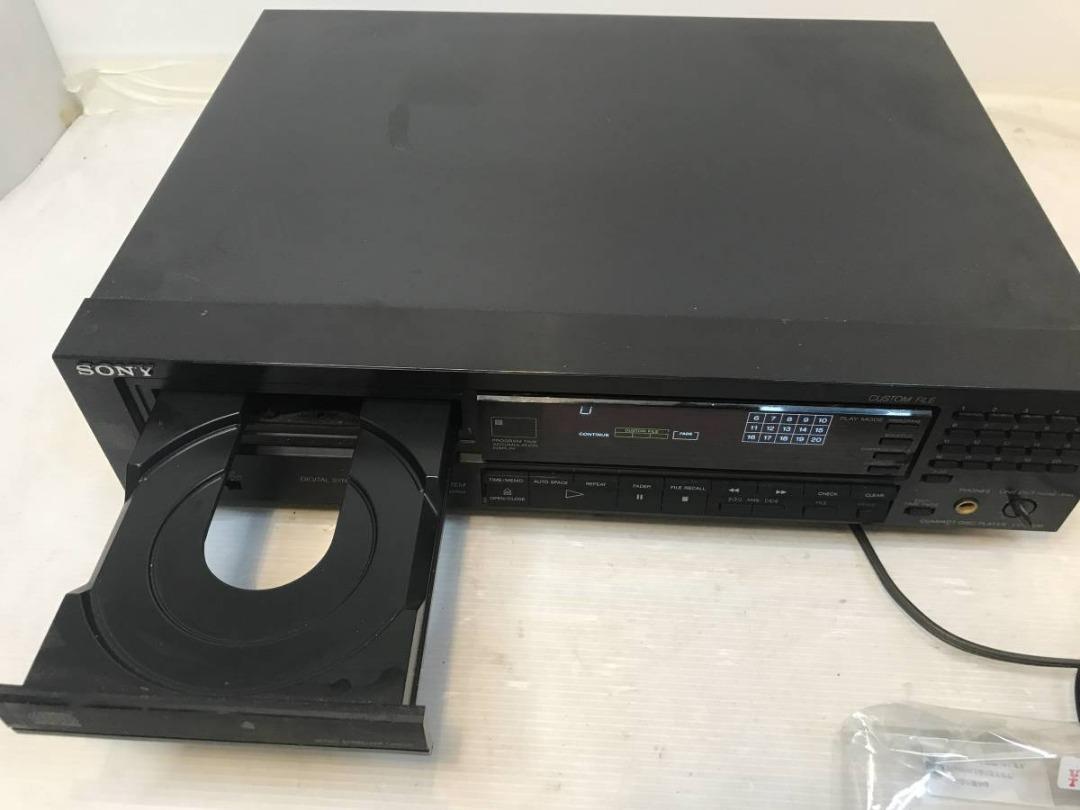 最高の品質 SONY ソニー CDP-970 CDプレイヤー ビンテージ ...