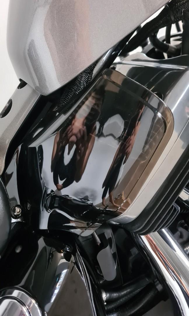 Sportster engine heat shield, Motorcycles, Motorcycle Accessories on