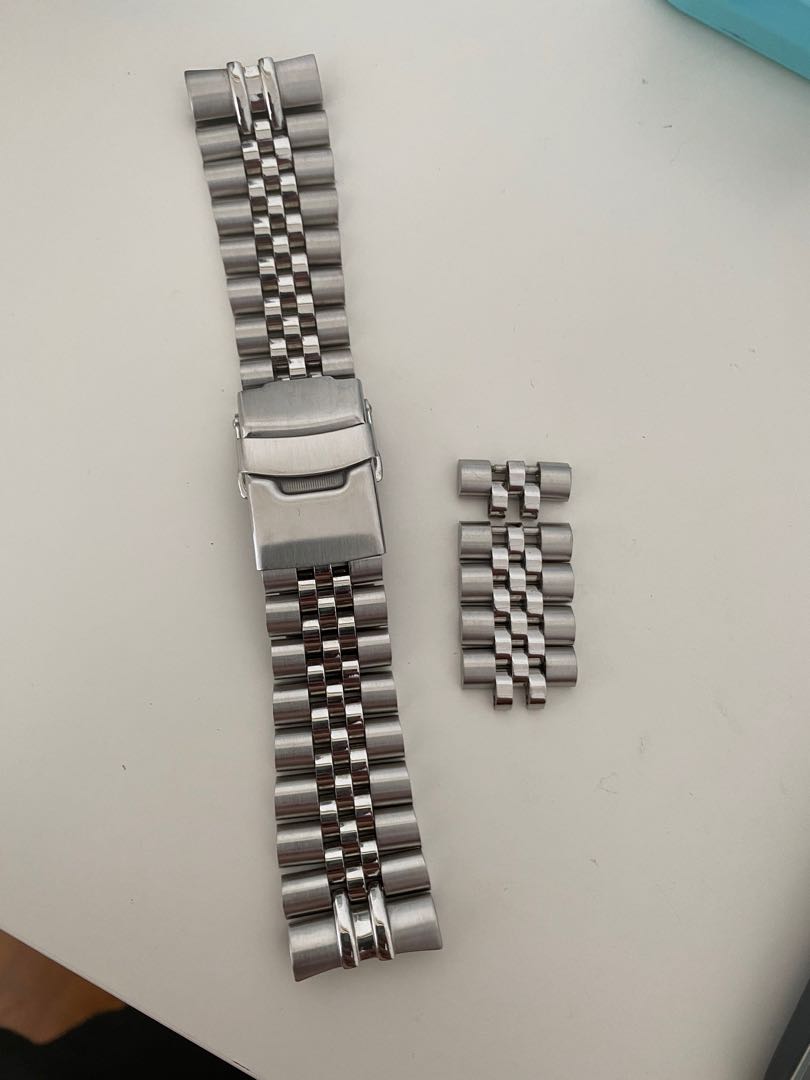 Strapcode Seiko Turtle Jubilee Bracelet, Luxury, Watches on Carousell