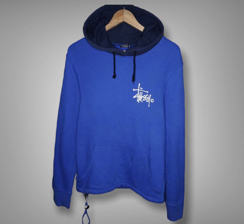 Two tone stussy hoodie deals