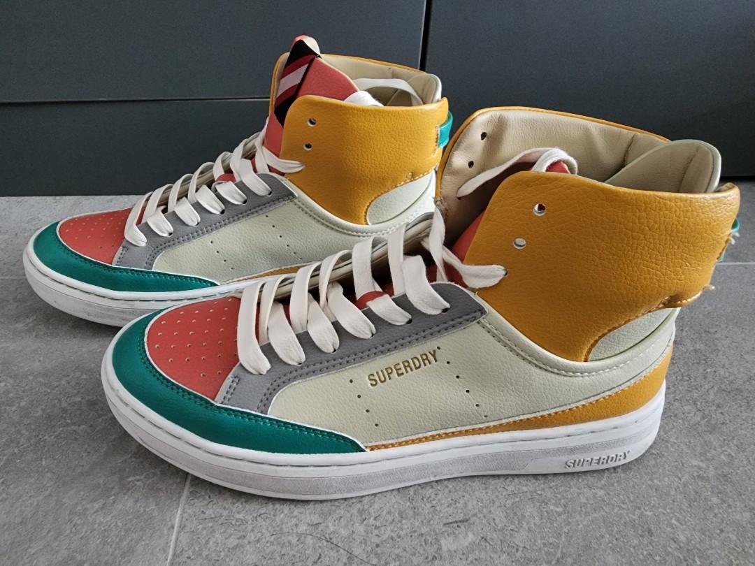 Superdry Vegan Basket Lux Hi top Sneakers