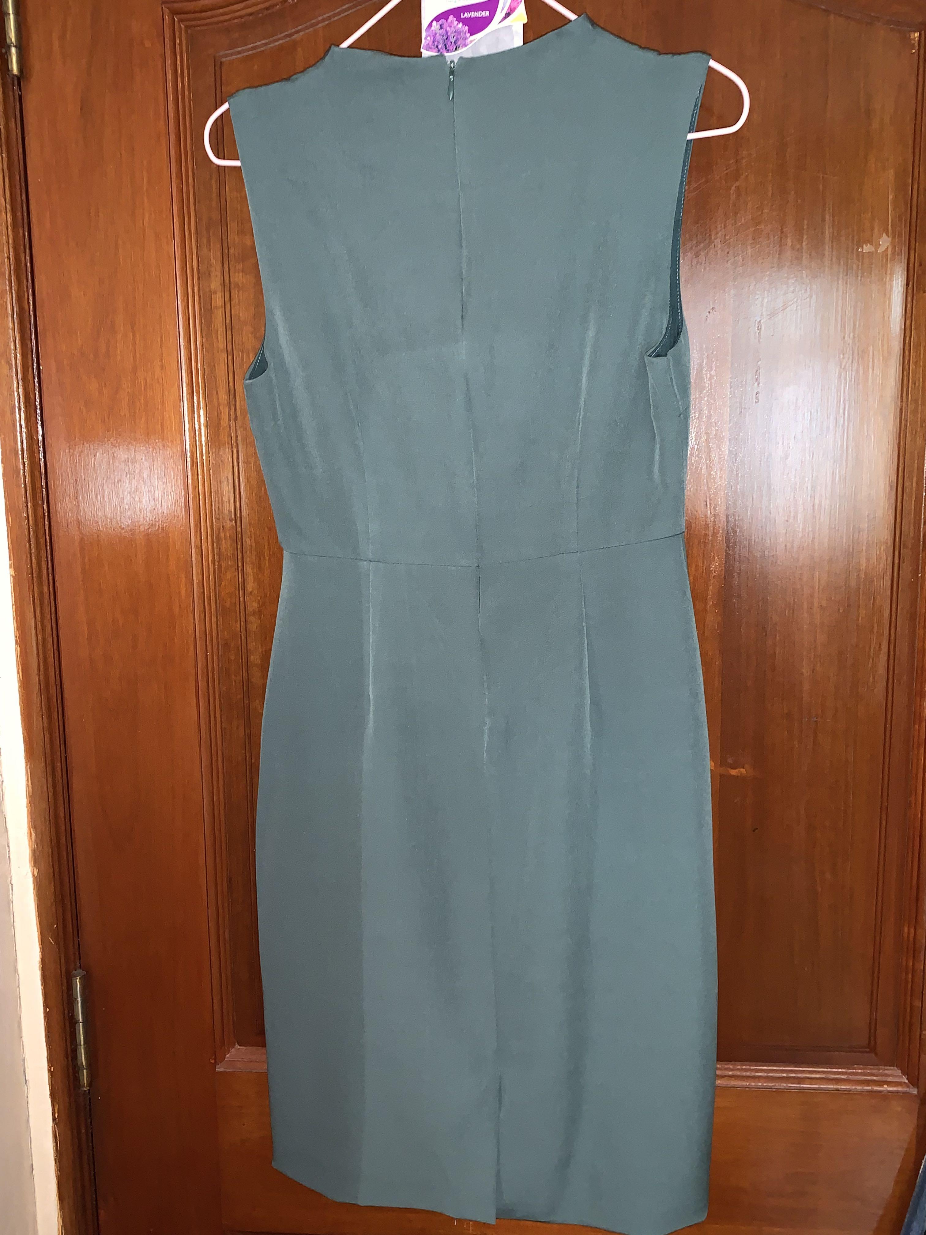 Green Office Dress, Women's Fashion, Dresses & Sets, Dresses on Carousell