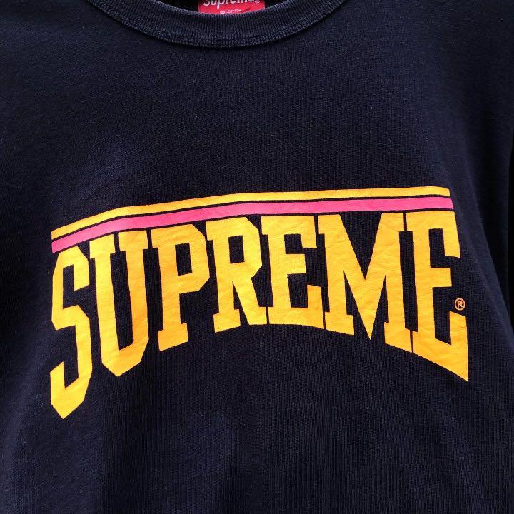 Supreme Arc Logo Tee, Men'S Fashion, Tops & Sets, Tshirts & Polo Shirts On  Carousell