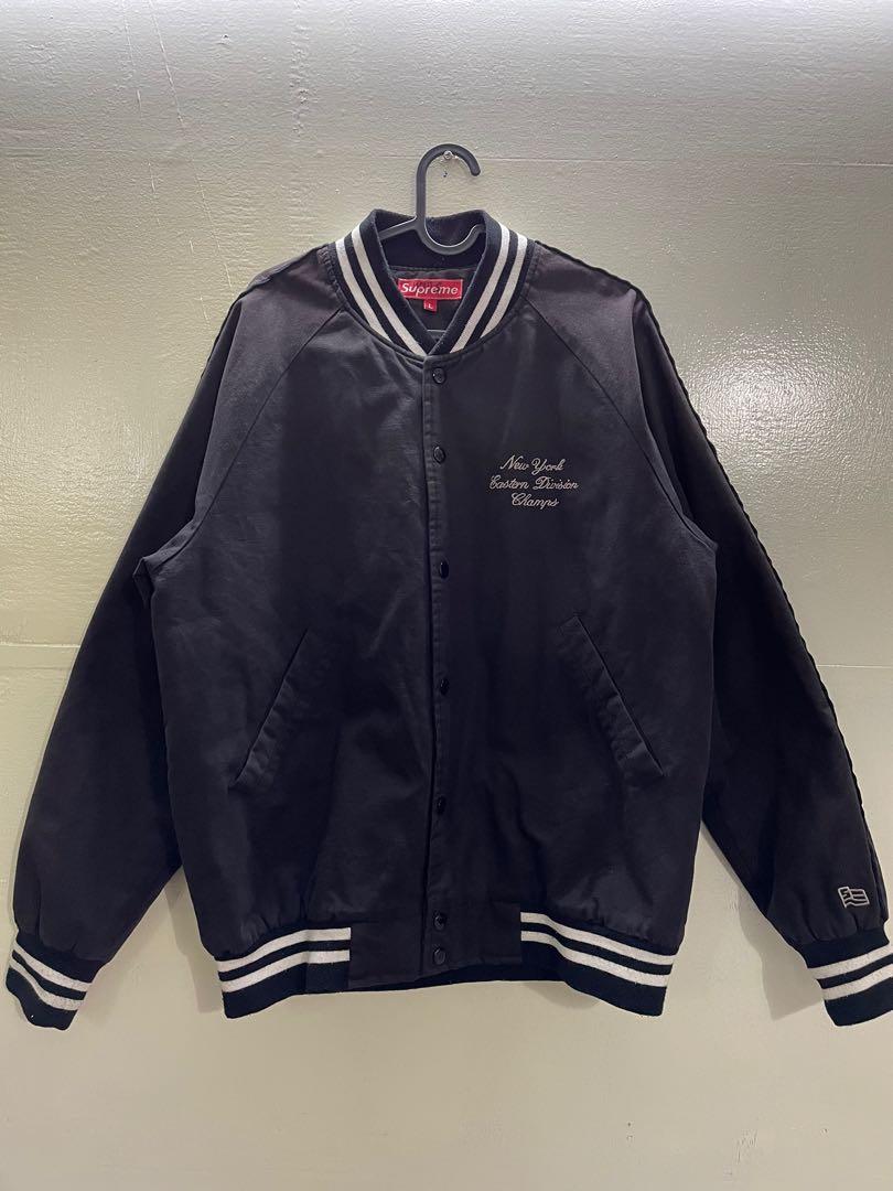 supreme new york varsity jacket