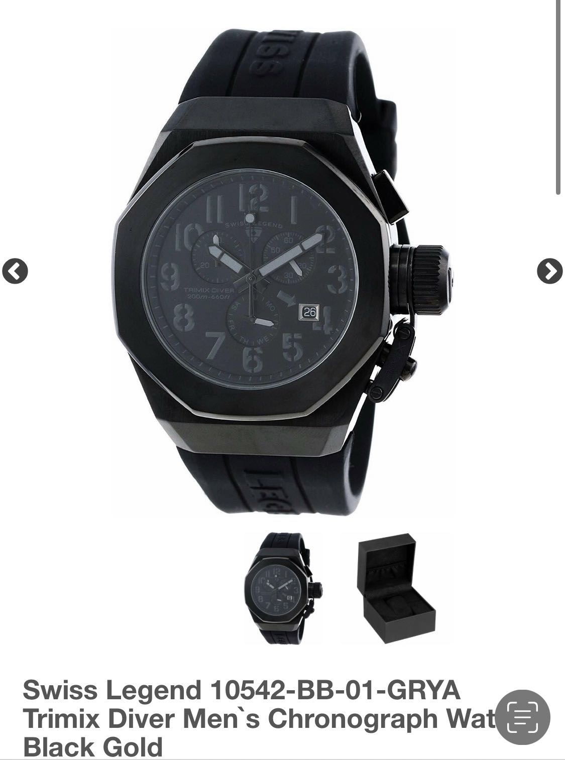Swiss legend discount trident automatic
