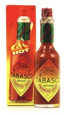 Tabasco Habanero Hot Pepper Sauce 60mL