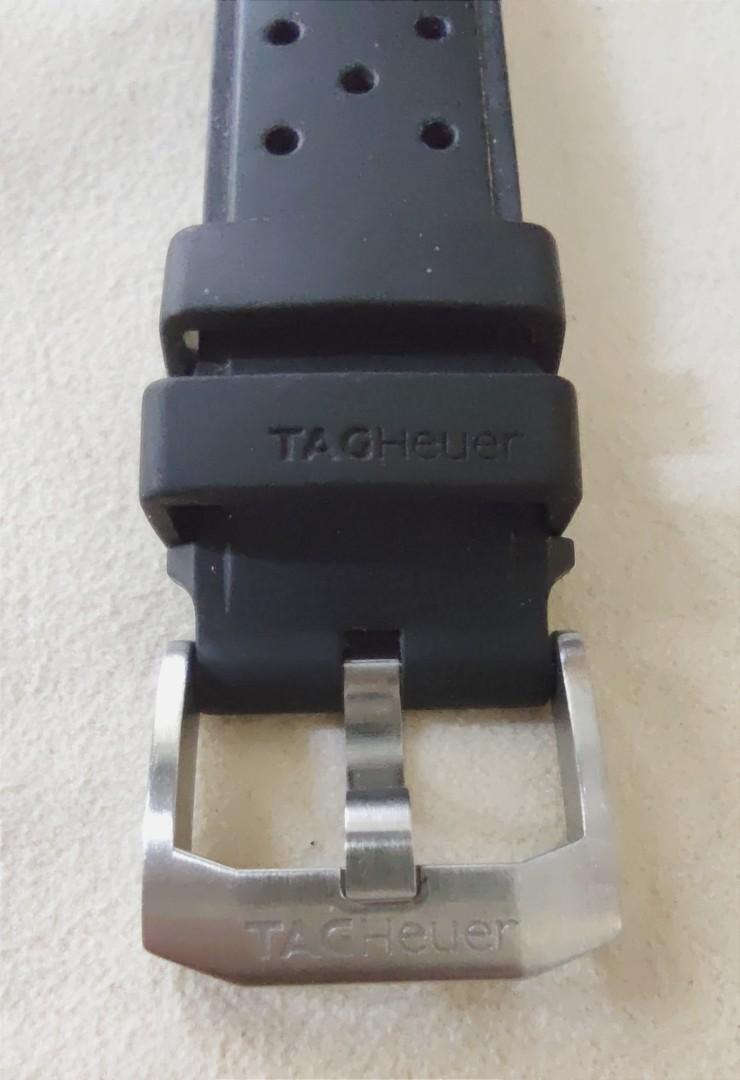 Tag Heuer F1 Rubber Strap, Men's Fashion, Watches & Accessories
