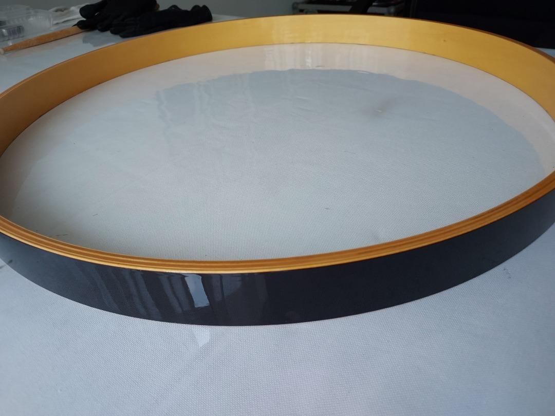 Tama Bass Drum Hoop 22" Deep Purple Glossy for Drum Set, Hobbies & Toys