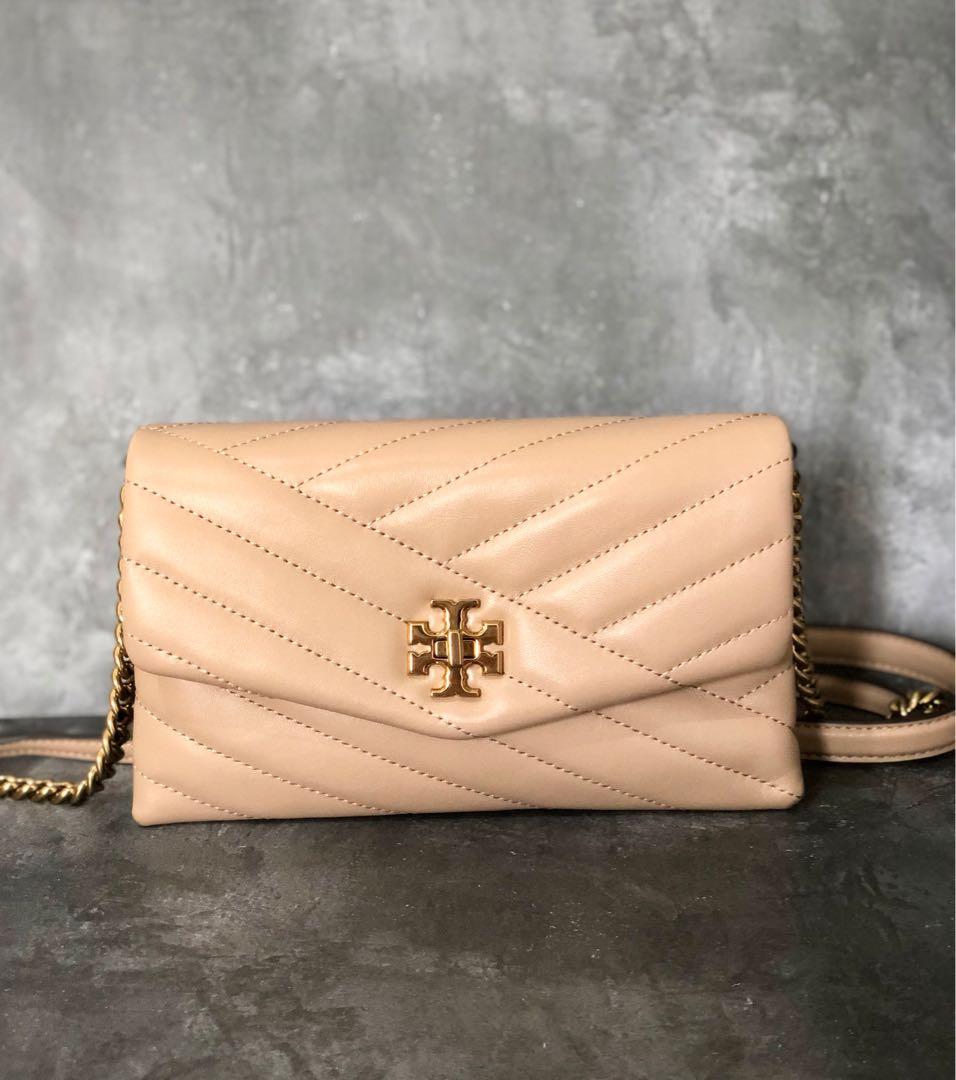 Jual TORY BURCH KIRA CHEVRON DEVON SAND - Jakarta Pusat