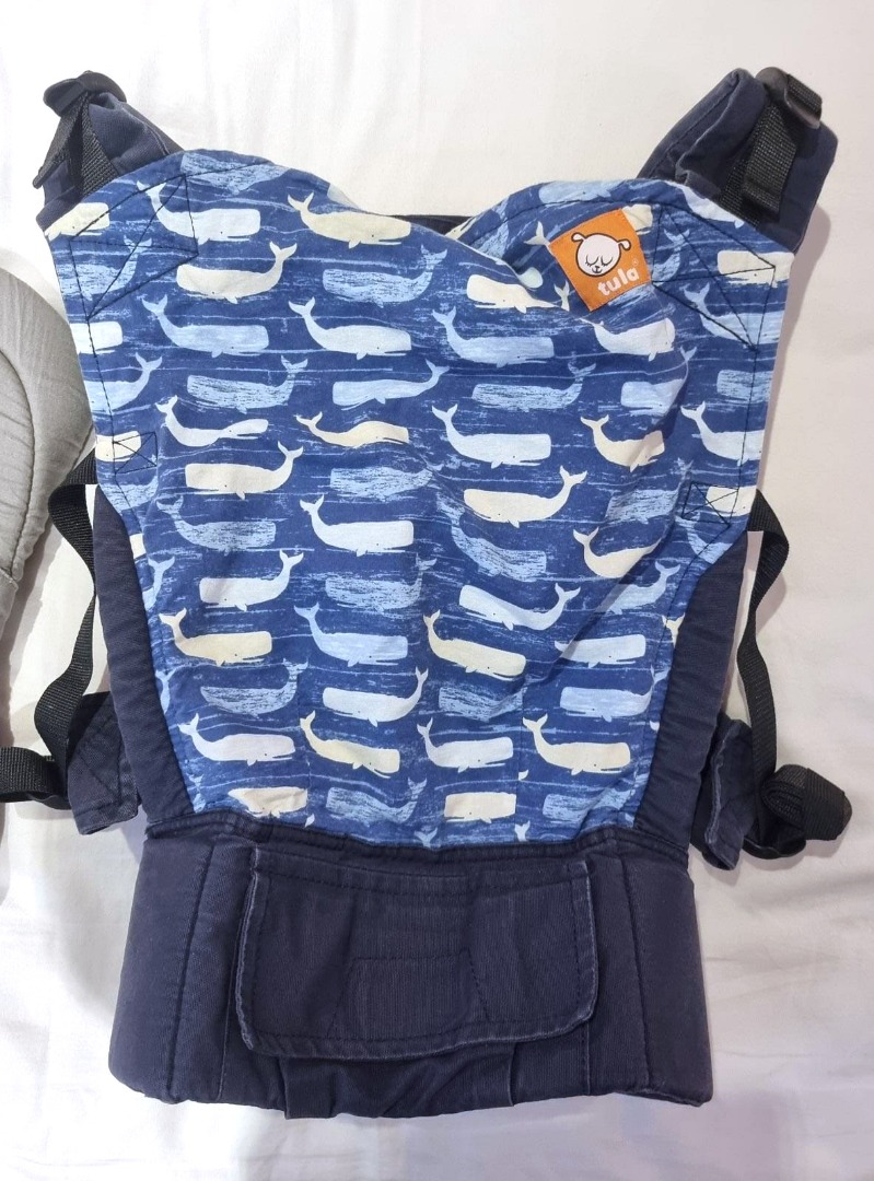 Tula Whale Baby Carrier (blue whale design), Babies & Kids, Going Out